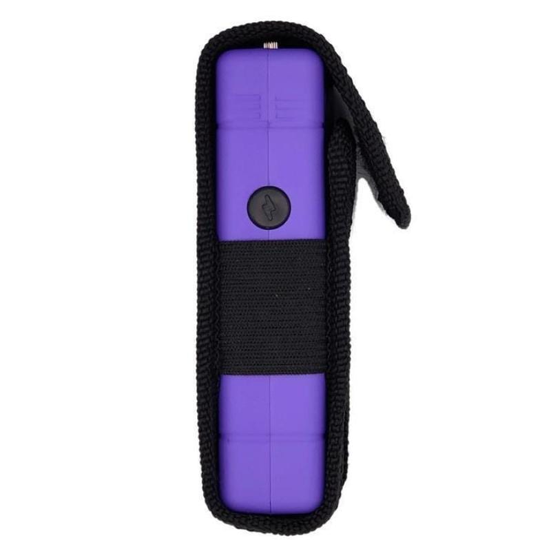 jolt 86 purple stun gun included Purple Power Duo II Self Defense Kit stun gun pepper spray keychain