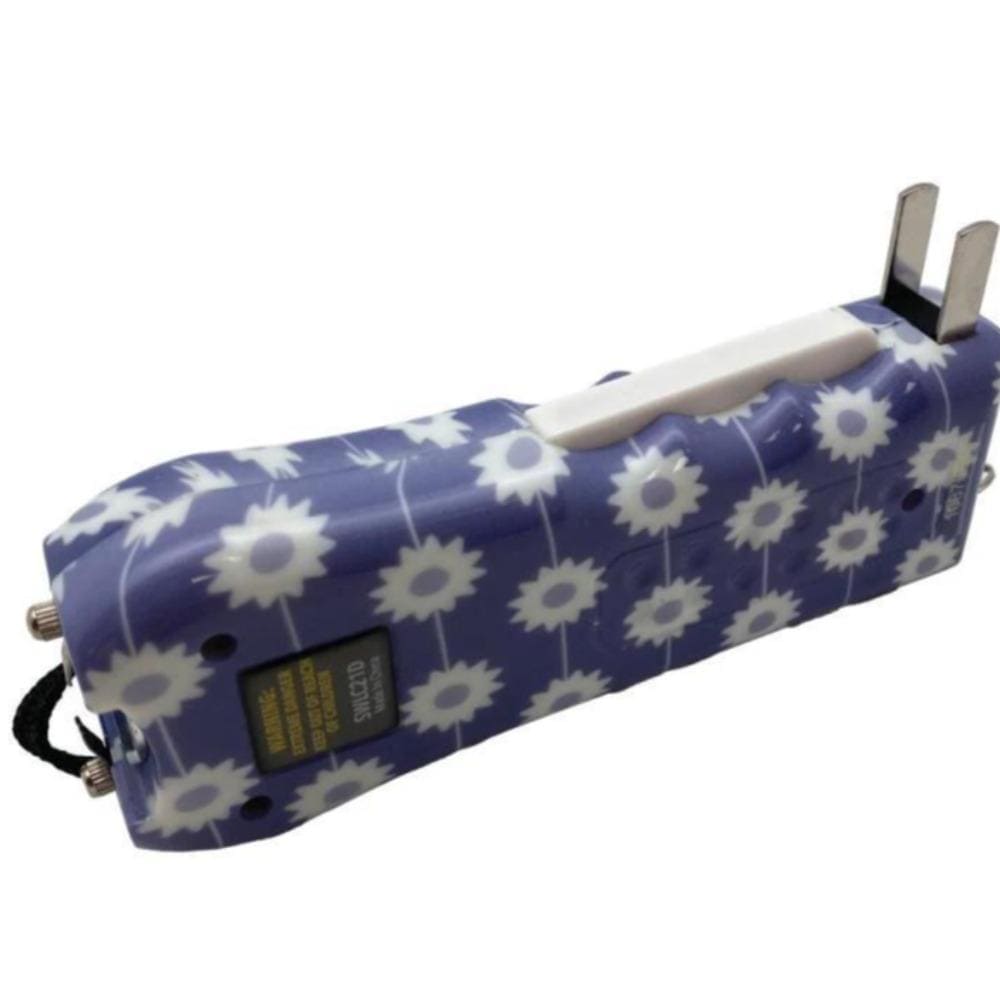Blue Daisy 21,000,000 Volt Stun Gun Flashlight Panic Alarm