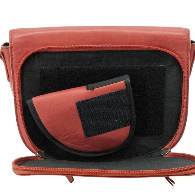 Cameleon Handgun Purses Cameleon® Sophia Leather Concealed Carry Handbag Gun Purse