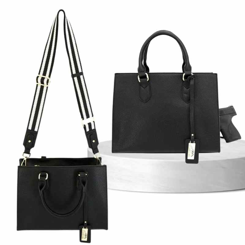 black remi concealed carry cameleon purse