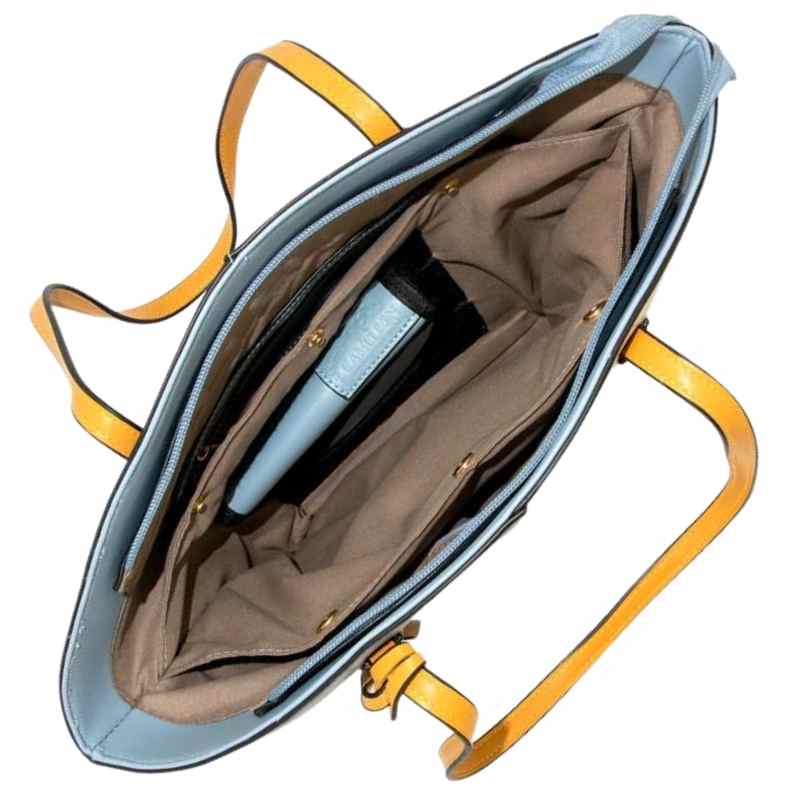 blue matilda conceal carry cameleon gun purse holster