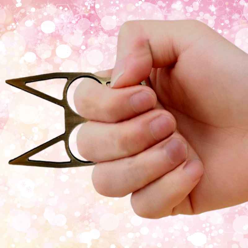 cat keychain included in Total Coverage Self Defense Kit