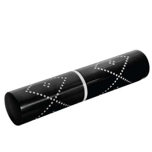 black 17 Million Volt Rhinestone Perfume Bottle Flashlight Stun Gun