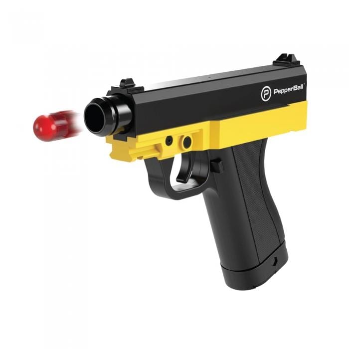 activated PepperBall® TCP Defense Launcher Pepper Spray Pellet Gun