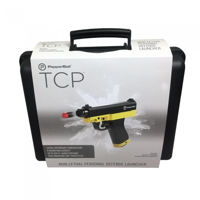 hard case storage PepperBall® TCP Defense Launcher Pepper Spray Pellet Gun