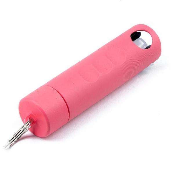 Guard Dog Harm & Hammer Pepper Spray & Emergency Glass Breaker Pink Keyring