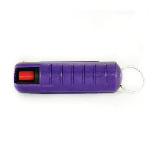 purple 18% OC Strength Pepper Spray Keychain