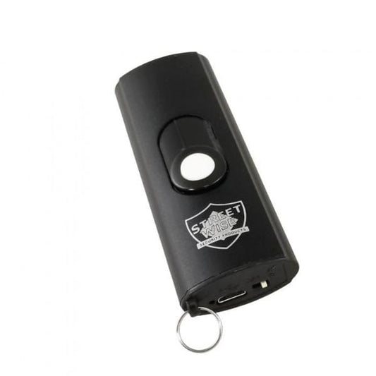 black USB Secure 22,000,000 Volt Stun Gun Key Chain