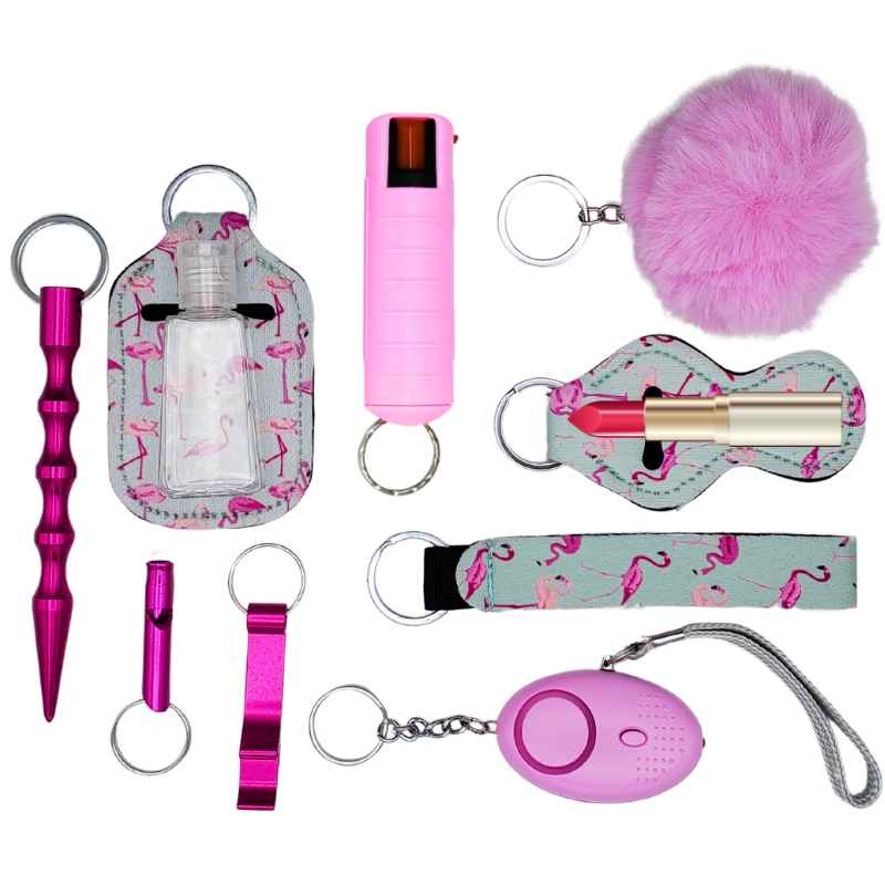 fight_fobs_pink_flamingo_self_defense_keychain_set_plus