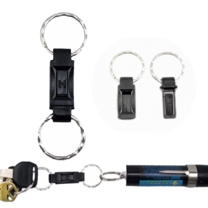 quick release keychain accessory included in kit
