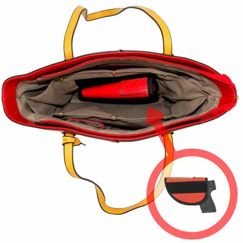 red matilda conceal carry cameleon gun purse holster