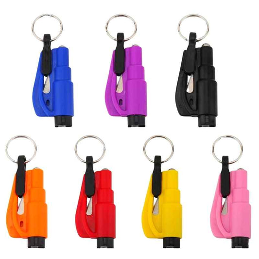 7 colors  Auto Safety Survival Tools Keychain