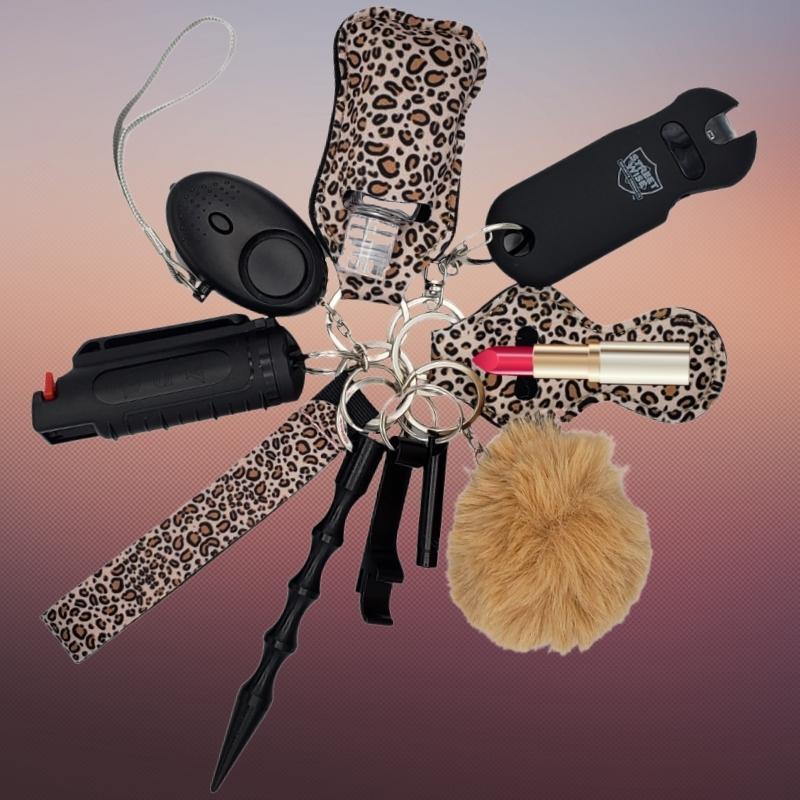 FF-LPD-defense-divas-leopard-cheetah-self-defense-kit-keychains stun gun