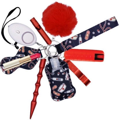 Fight Fobs® Medical Nurse/Doctor Self Defense Keychain Gift Set