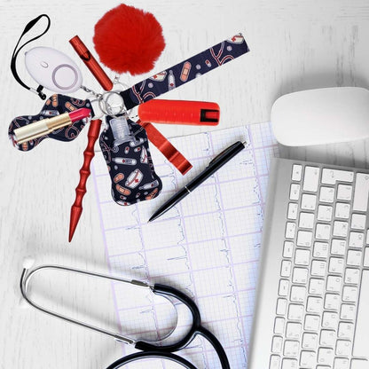 Fight Fobs® Medical Nurse/Doctor Self Defense Keychain Gift Set