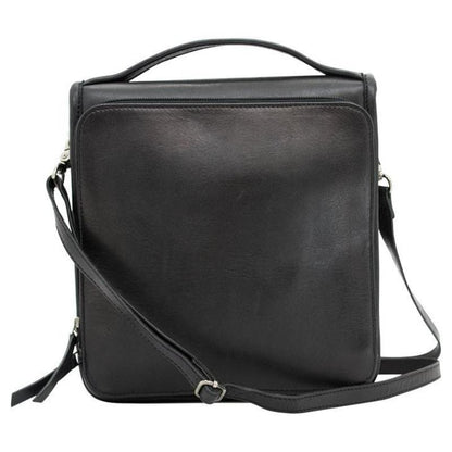 rear compartment Smith & Wesson Leather Kathryn Vintage Crossbody Concealed Carry Handbag
