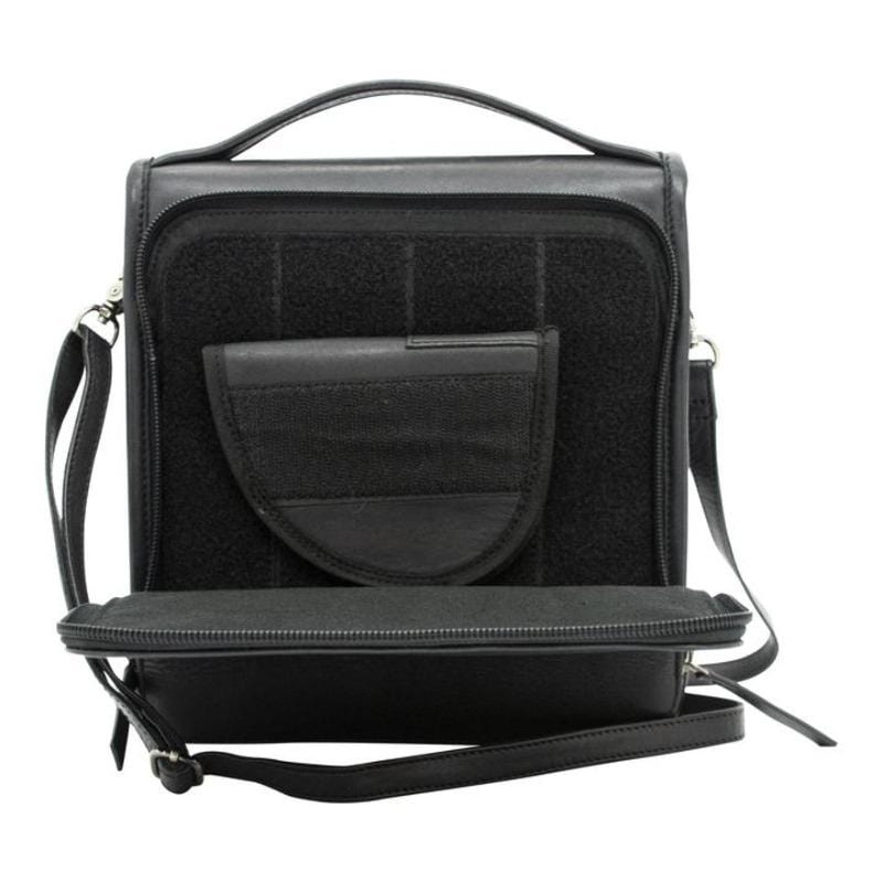 velcro holster Smith & Wesson Leather Kathryn Vintage Crossbody Concealed Carry Handbag