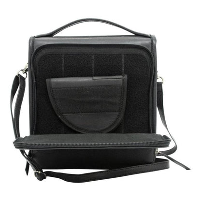 velcro holster Smith & Wesson Leather Kathryn Vintage Crossbody Concealed Carry Handbag