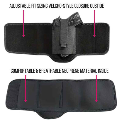 adjustable breathable ankle holster neoprene comfort secure fit