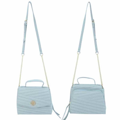 baby blue venus cameleon ccw purse adjustable strap
