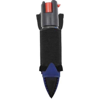 blue spike-n-strike pepper spray and edge