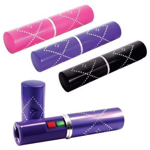 17 Million Volt Rhinestone Perfume Bottle Flashlight Stun Gun