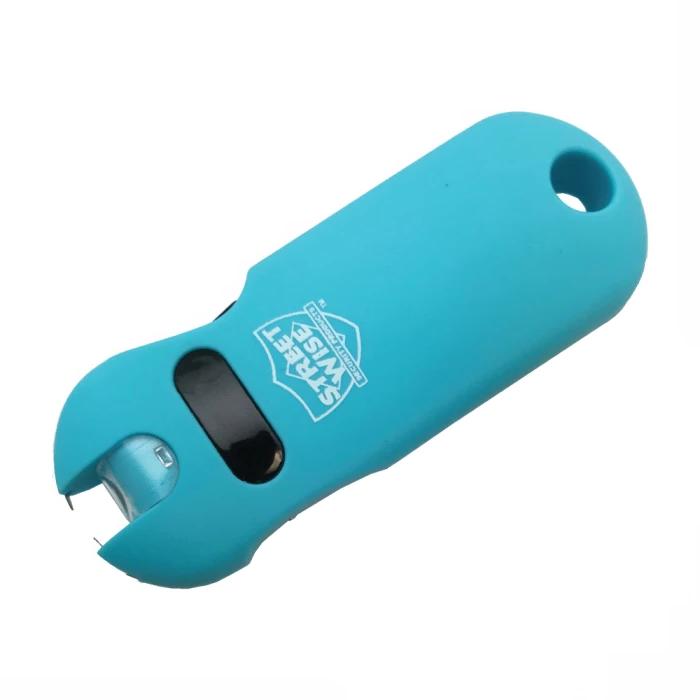 turquoise blue Smart 24,000,000 Key Chain Stun Gun