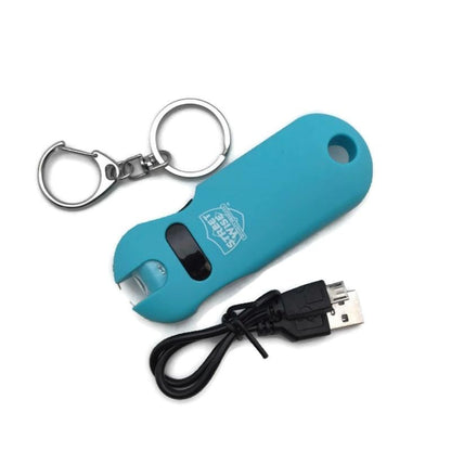 what's included Smart 24,000,000 Key Chain Stun Gun