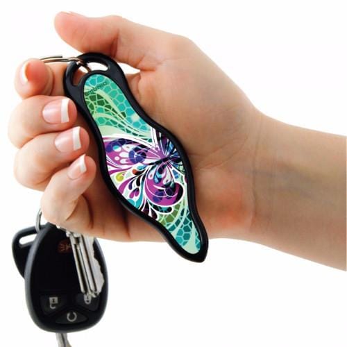 Munio Colorful Butterfly kubaton Self Defense Keychain