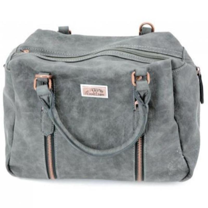 Cameleon Handgun Purses Sahara Concealed Carry Handbag Gun Purse Gray