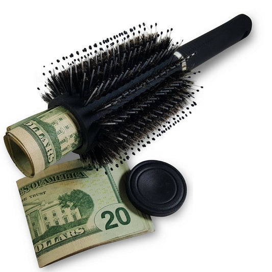 hairbrush diversion safe secret stash compartment