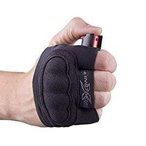  Jogging InstaFire Xtreme Pepper Spray & Knuckle Sleeve Black