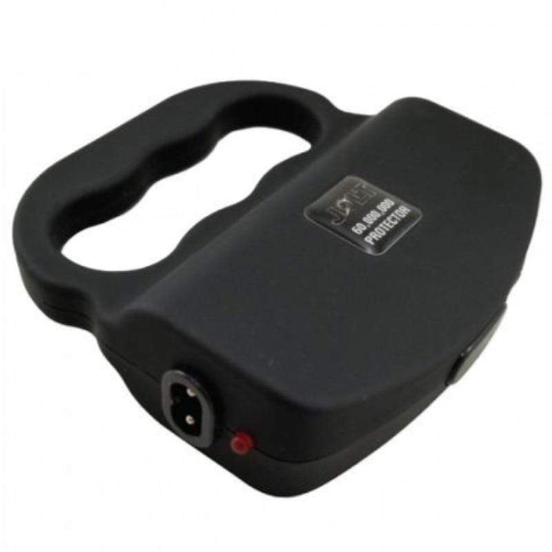 black Jolt 60 Million Protector Stun Gun with Flashlight