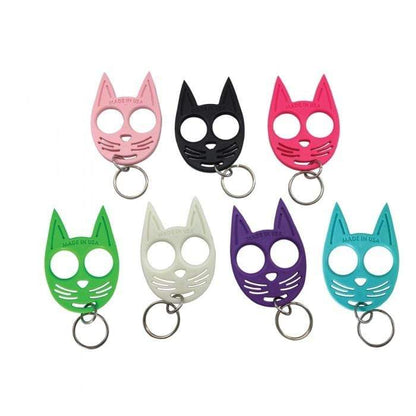 7 color choices My Kitty self-defense keychain cat keyring