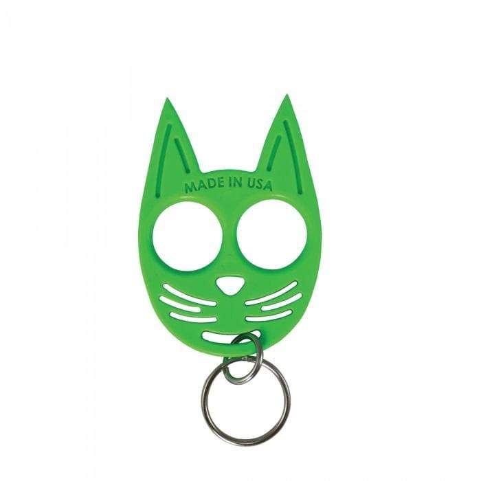 green My Kitty self-defense keychain cat keyring