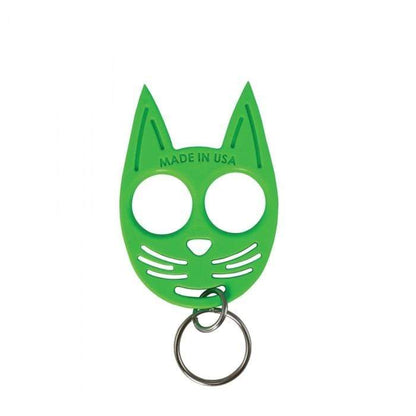 green My Kitty self-defense keychain cat keyring