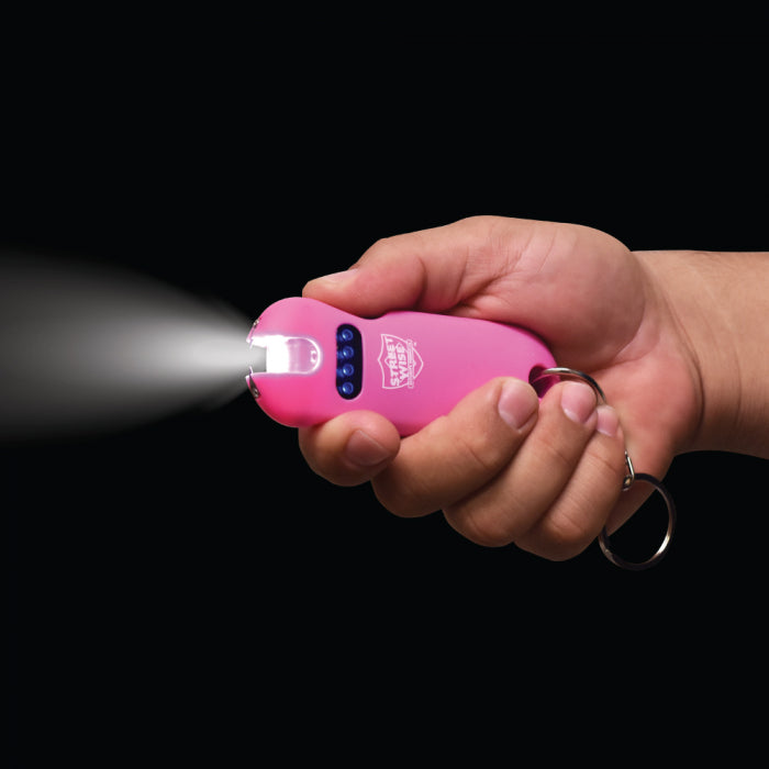 flashlight on Smart 24,000,000 Key Chain Stun Gun