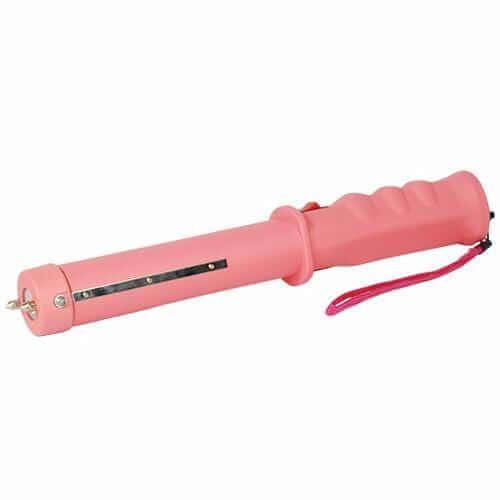pink 10 Million Volt Stun Baton Flashlight Stun Gun Combo