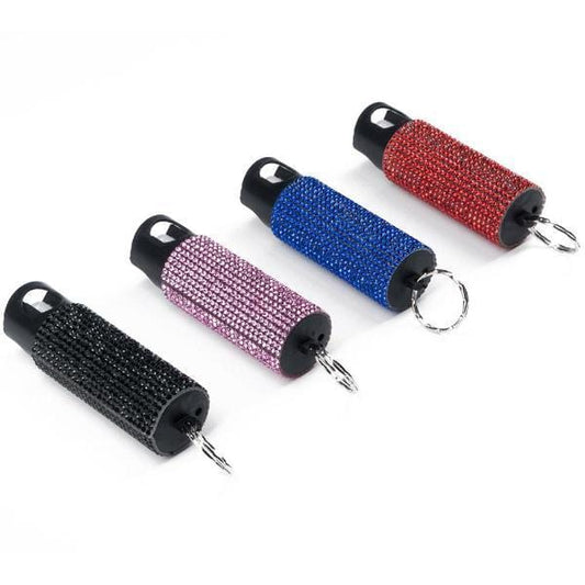 Guard Dog Pepper Spray Rhinestone Bling It On Pepper Spray Self Defense Key Ring