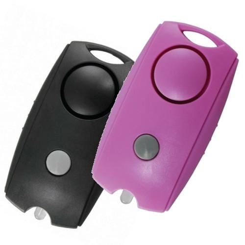  Squeeze Panic Alarm Personal Safety Flashlight Key Chain Belt Clip