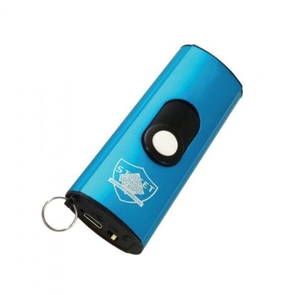 blue USB Secure 22,000,000 Volt Keychain Stun Gun