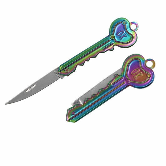  hidden rainbow key knife