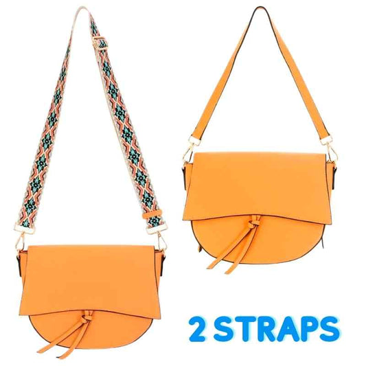 zoey ccw cameleon crossbody purse orange